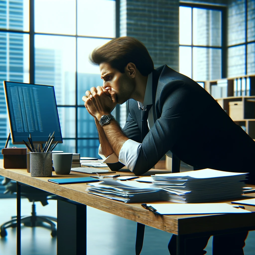 leader going through challenges